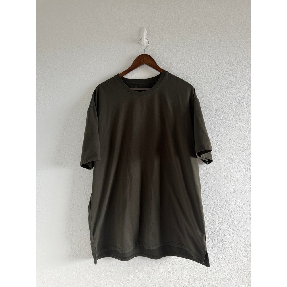 BYLT Signature Athleisure T-Shirt Size XXL Dark Green Stretch Blend